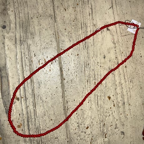 SUMMER REDビーズネックレス🔴