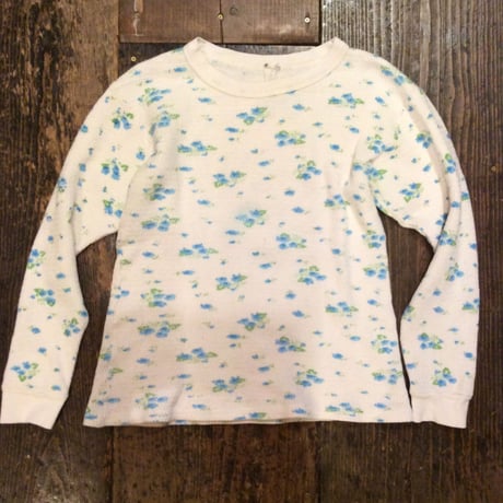[USED] VINTAGE COTTON フラワーサーマル