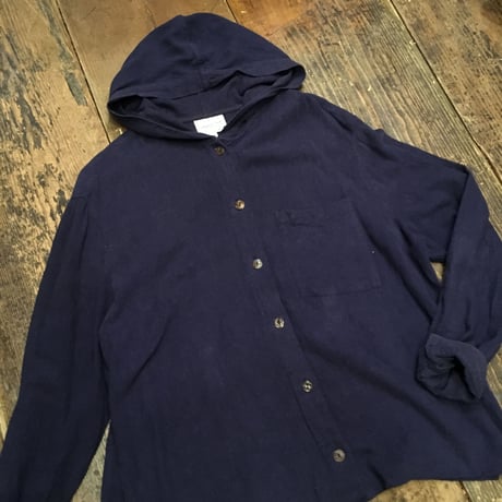 [USED] LINEN/RAYON♡シャツパーカー