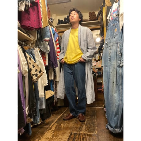 [USED] BROOKS BROTHERS シアサッカーガウン
