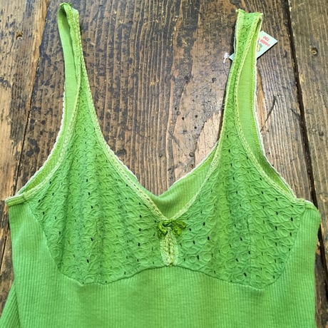 [USED] greenランジェリーキャミソール