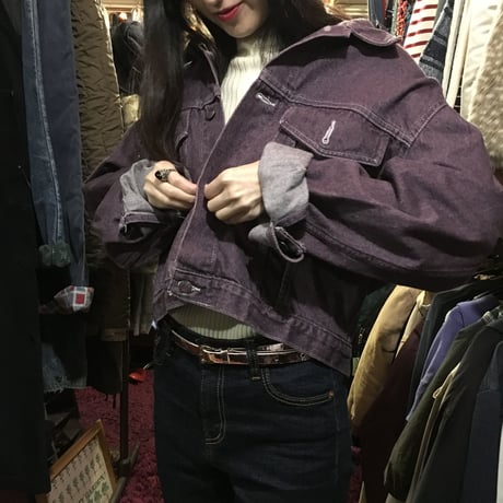 [USED] 80s パープルGジャン