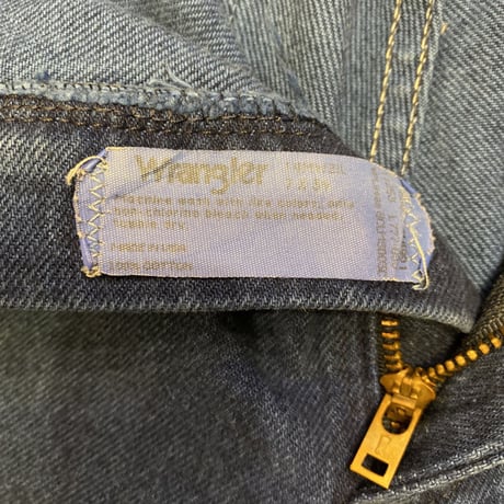 [USED] Wrangler O.D. カラーDENIM
