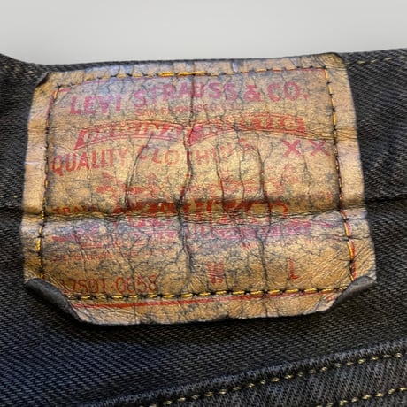 [USED]  Levi's 17501 High-WaisBLACK OD