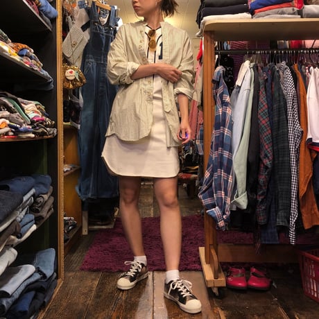 [USED] EURO ロングクレリックシャツ ♡