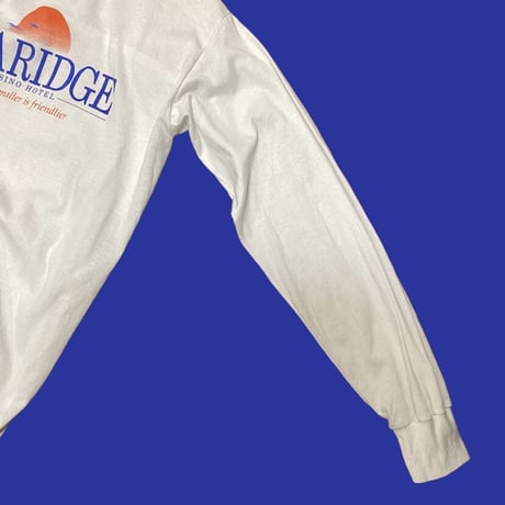 [USED] モックネック☁️プリント ロンTee