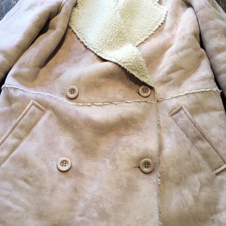 [USED]ぬくぬくかわいい☆フェイクムートンJKT
