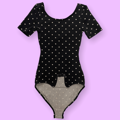 [USED]ドット柄BODY SUIT ●