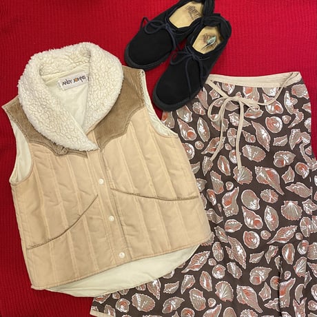 [USED] made in U.S.A. ボアVEST♡