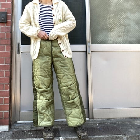 [GARDENworks] リメイク M65ライナーパンツ