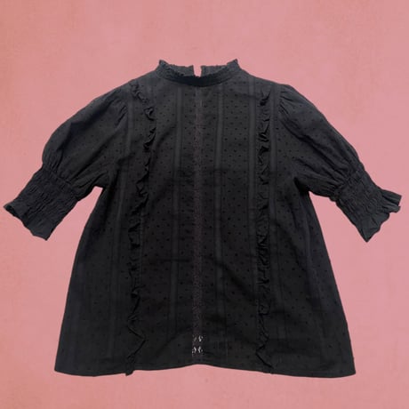 [USED] BLACKフリル♡トップス