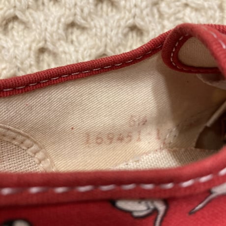 [USED] 80~90's vintage 101匹わんちゃん VANS