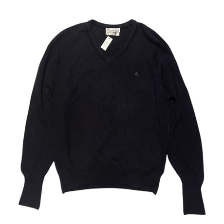 [USED] OLD "Dior" ネイビーニット