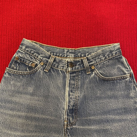 [USED] Levis 17501 CUTOFF DENIM / W28 USA