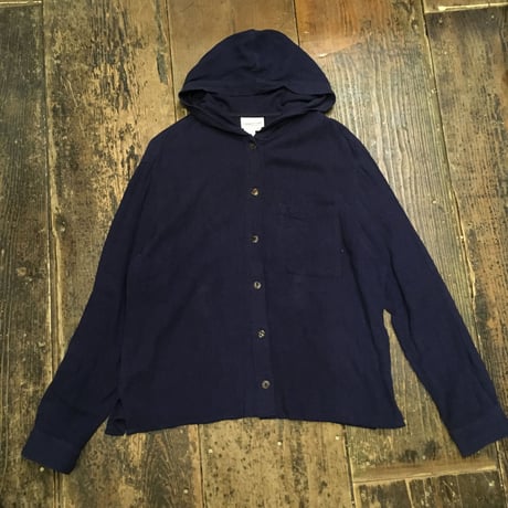 [USED] LINEN/RAYON♡シャツパーカー