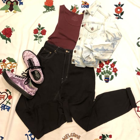 [USED] SILK テーパードパンツ