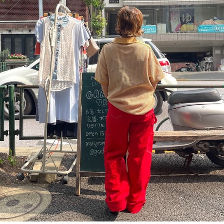 [USED]  メッシュPOLO🧡