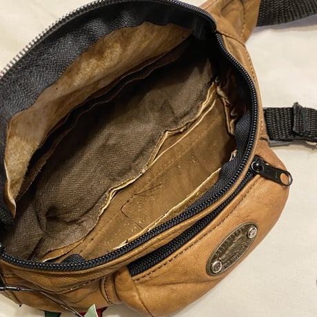 [USED] レザーのウエストPOUCH
