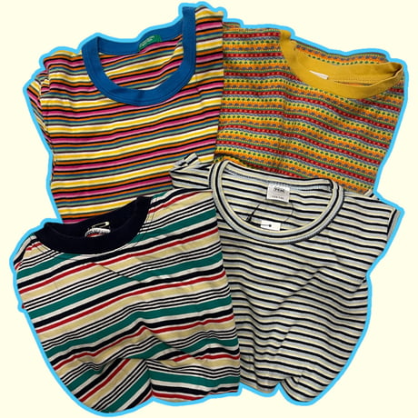 [USED]lady's mini tee ハデハデシリーズ🍊