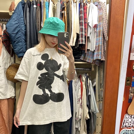 [USED] Mickey DOUBLE SIDE PRINT Tee🐭