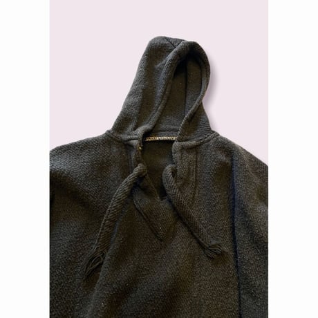 [USED] 無地 MEXICAN PARKA  -BLACK-