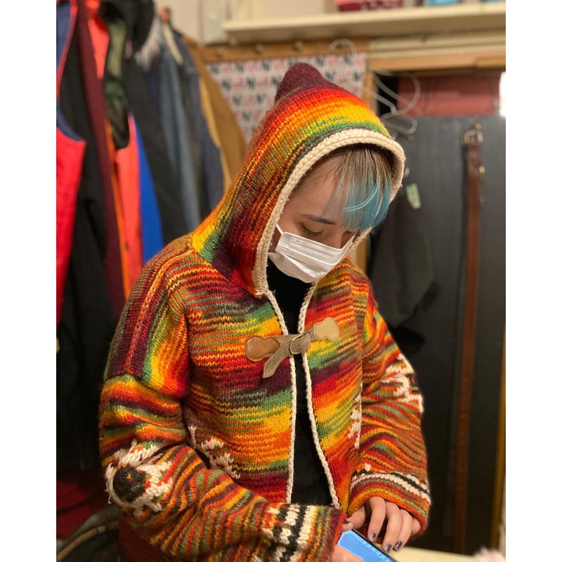 USED] エクアドル ニットカーディガン | garden730