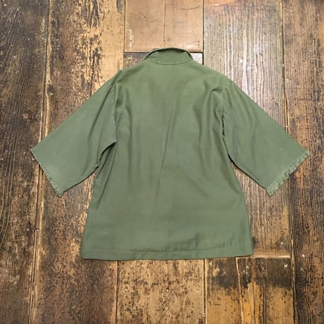 [USED] vintage US ARMY 袖フリンジ！