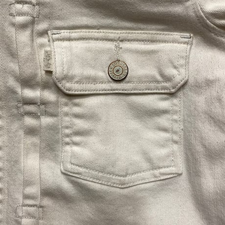[USED] Levis Ladys WHIGHT DENIM JACKET