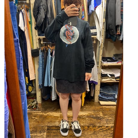 [USED]  ドラゴン タイダイ L/S tee