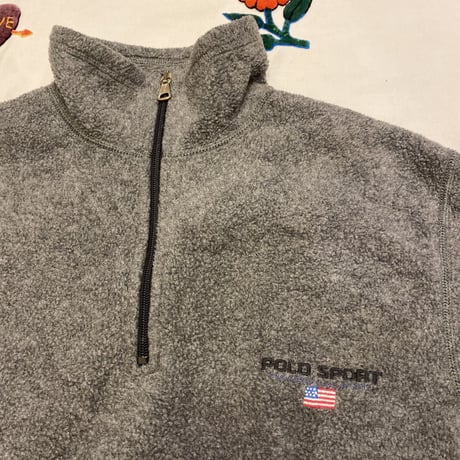 [USED] POLO  SPORT ハーフZIPフリース