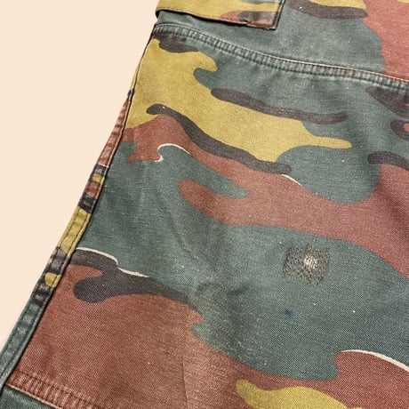[USED] BELGIE CAMO CARGO PANTS！