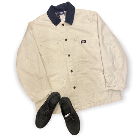 [USED]  Dickies アイボリーのカバーオール