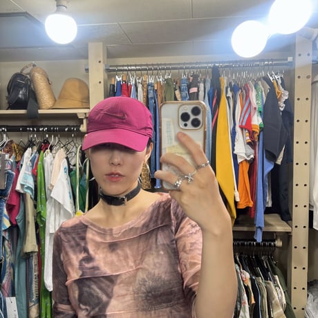 [USED] バーガンディNIKE CAP