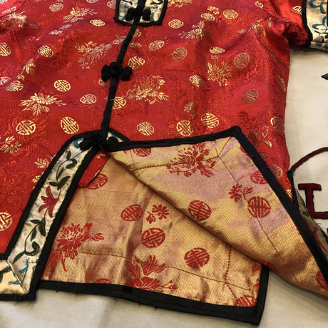 [USED] 刺繍チャイナシャツ