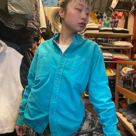 [USED] GOODカラー❤️Cotton シャモアクロスシャツ