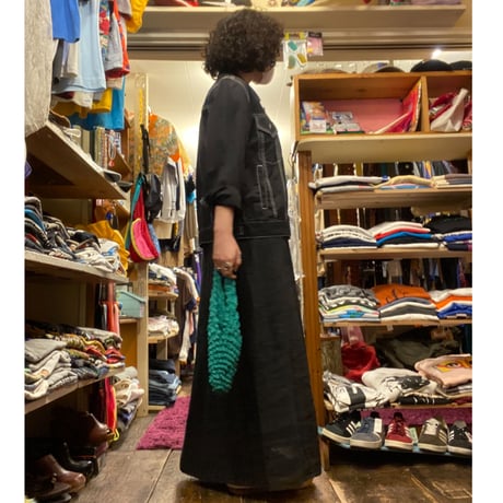 [USED] cuteステッチ🦓BLACK シャツJKT