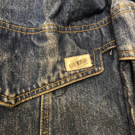 [USED] vintage GUESS🤎DENIM JKT