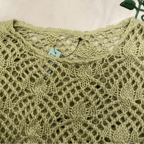 [USED] GOOD color♡かぎ編み KNIT