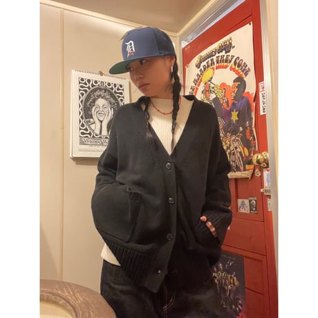 [USED] "agnes b." コットンニットカーディガン