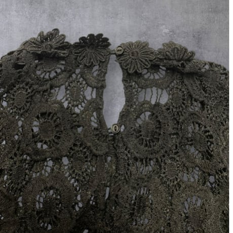 [USED] Black lace TOPS