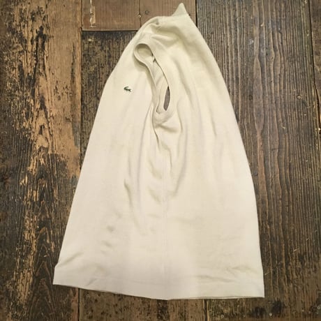 [USED] "LACOSTE"タートルKNIT VEST