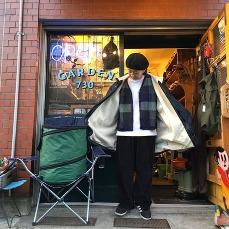 [USED] OLD adidas  裏ボア ベンチコート