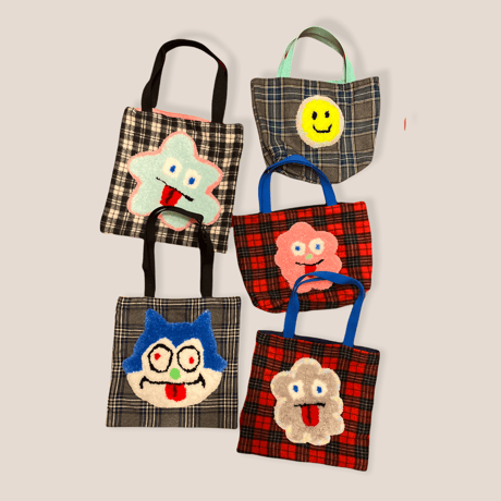 [BENICOTOY] モコモコ キャラTOTE