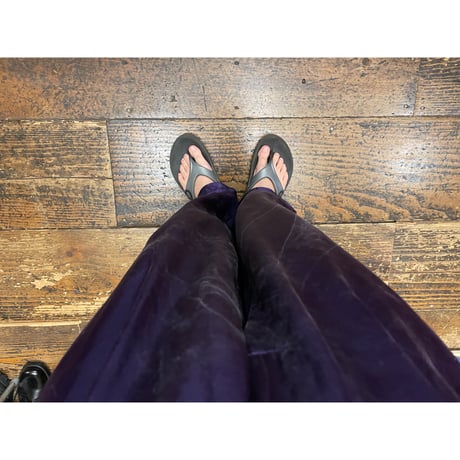 [USED] PURPLE SILKパンツ