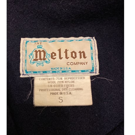 [USED]  'The Melton' プルオーバーwoolシャツ