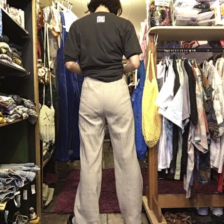 [USED]ニット模様の イージーパンツ