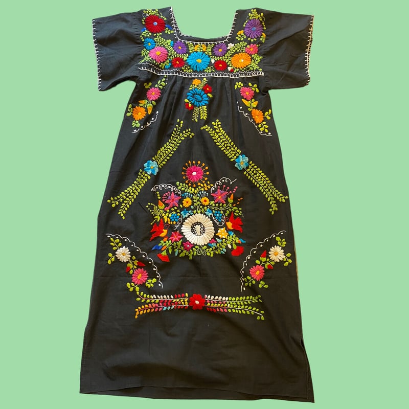 USED] メキシカン 刺繍ワンピース | garden730 