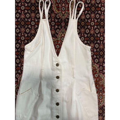 [USED]  WHITE DENIM ワンピース
