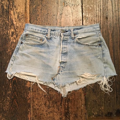[USED] Levis501 VINTAGE "66"後期 cutoff デニムスカート