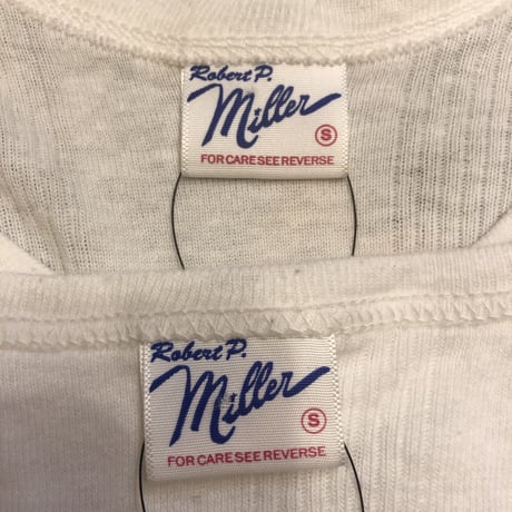 [DEADSTOCK] miller!!リブタンクトップ